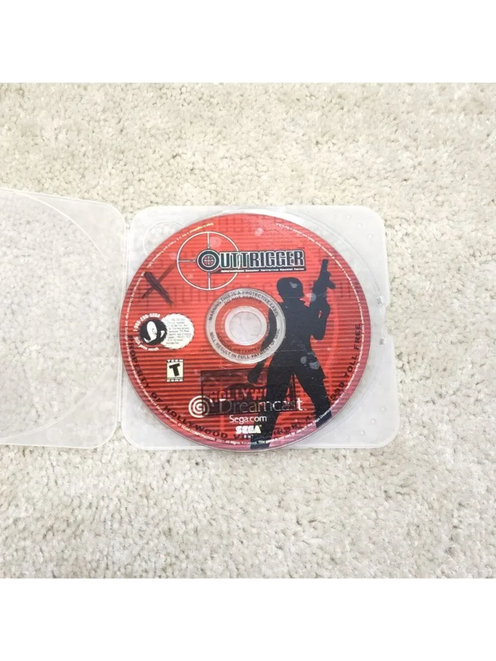 Sega Dreamcast Outtrigger AM2 Sega Arcade Arena FPS 51094 Standard Tested Works
